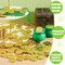 120 Pcs St. Patrick’s Day Gold Coins, Plastic Gold Coins Bulk with Shamrock, Leprechaun, Cauldron & Hat Patterns, St Patricks Accessories Games Gifts Decorations, Party Favors & Party Supplies